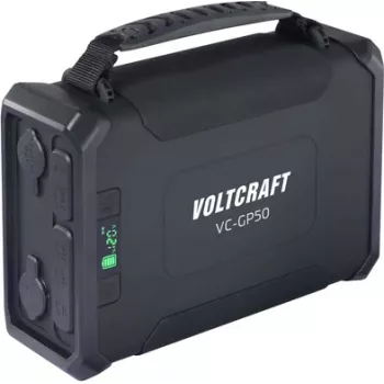 VOLTCRAFT VC-GP50 PD60W pārnēsājamais akumulators 20000 mAh, melns VC-16053320