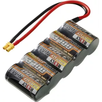 Reely NiMH akumulatoru bloks 6 V 3700 mAh 5x Sub-C Side-by-Side XT30 (RE-7853241)