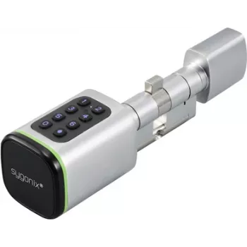 Sygonix SY-6121660 Bluetooth viedā slēdzenes cilindrs Class C ar apgaismotu taustiņu paneli
