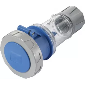 Sygonix SY-5873154 CEE-CARA savienotājs 32A 3-poliem 230V/AC IP67 bezskrūvju zils