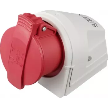 Sygonix SY-6261876 CEE sienas kontaktligzda 16 A 5-poliem 415 V/AC IP44