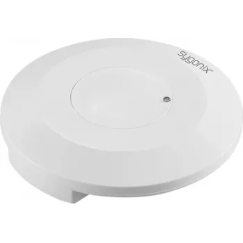 Sygonix SY-6118228 HF kustību detektors griestu virsmas montāžai 360° 16m 2000W balts