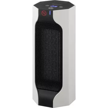 Sygonix SY-6735638 PTC keramiskais ventilatora sildītājs balts | 2000W digitālais termostats, 12h taimeris, oscilācija, tālvadība