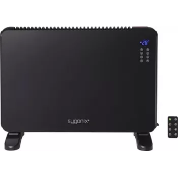 Sygonix SY-6735640 Konvektora sildītājs 2000 W, telpām līdz 20 m², melns