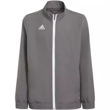 adidas Entrada 22 Prezentācijas jaka Grey Four jauniešu 116 H57539
