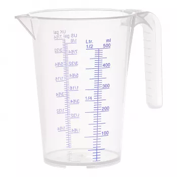 Pressol 07 061 mērglāze 0,5 L PP