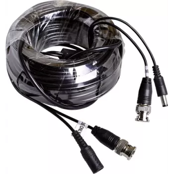 M-E MODERN-ELECTRONICS 30 m RCA audio kabelis, melns 55323