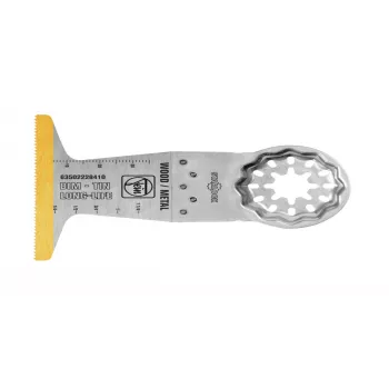 Fein 63502228450 E-Cut bi-metāla zāģa asmens ar TiN pārklājumu, 50 gab.