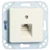 METZ Connect UPk iekšsienas savienojuma bloks, universālā sadales kārba, IAE dizains, 2x RJ45, skrūvju spailes RJ45 Mini Clamp (130040111-I)