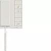 Hager RTQ640X audio iekštelpu stacija ar klausuli 2-vadu IP kopnei, polāri balta
