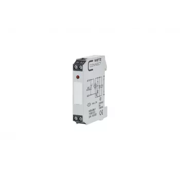 METZ CONNECT KRA-M4/1 saskarnes releja modulis, 1 pārslēgšanas kontakts, 24 V AC spole, balts 11061313