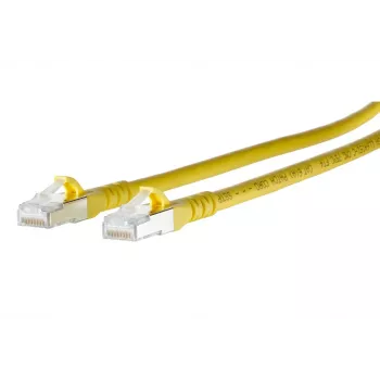 METZ BTR NETCOM Cat6a S/FTP tīkla kabelis, 15 m, dzeltens 130845A577-E