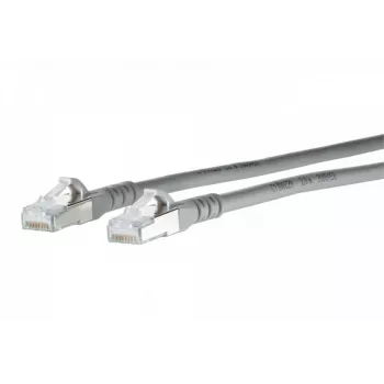 METZ CONNECT 130845C533-E Cat6a S/FTP savienojuma kabelis, 35 m, pelēks