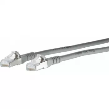METZ CONNECT 130845C533-E Cat6a S/FTP savienojuma kabelis, 35 m, pelēks