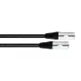 Cordial 15622 CAT 6a SF/UTP tīkla kabelis 5m melns PUR