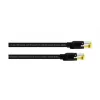 Cordial 15537 CAT 5e S/UTP komutācijas kabelis, RJ45, 3 m, melns PUR apvalks