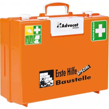 Söhngen Advocat pirmās palīdzības komplekts būvlaukumam DIN 13157, oranžs ABS, 400 x 300 x 150 mm 0367001
