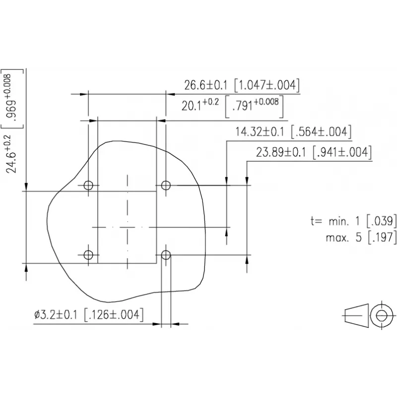 METZ CONNECT 1309413003-E montāžas komplekts C6Amodul RJ45 keystone moduļiem
