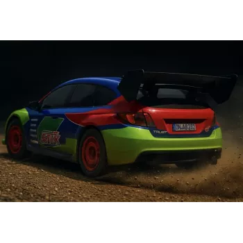 Absima 1:10 EP Rally STi-X Brushless 4WD RTR RC mašīna ar akumulatoru un lādētāju (12234)