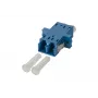 METZ CONNECT 15090074-I LC Duplex uz SC Simplex hibrīdais optiskās šķiedras adapteris, vienmoda OS2, zils