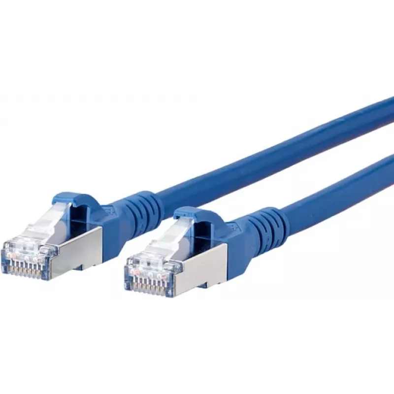 METZ BTR NETCOM CAT 6A S/FTP RJ45 tīkla savienojuma kabelis, 7 m, zils, Snagless 1308457044-E