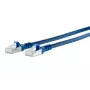 METZ BTR Netcom RJ45 tīkla komutācijas kabelis CAT 6A S/FTP 1,5 m zils ar fiksatora aizsardzību 1308451544-E