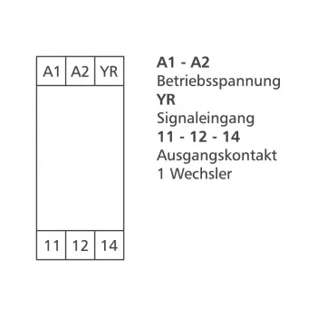 METZ CONNECT 1 virziena interfeisa modulis bez manuālās vadības KRS-E06 (110655)