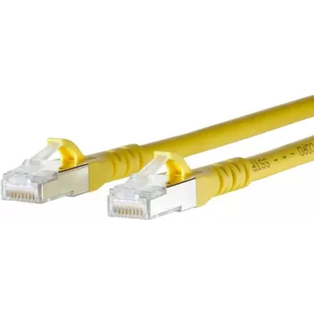 METZ CONNECT Cat.6A S/FTP komutācijas kabelis, RJ45 uz RJ45, 0,75 m, pelēks, 10GBase-T 130845B077-E