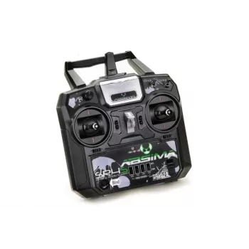 Absima SR4S 4 kanālu pults ar uztvērēju 2.4 GHz, melna