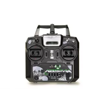 Absima SR4S 4 kanālu pults ar uztvērēju 2.4 GHz, melna