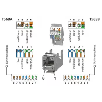 METZ BTR 130910D1APLKE virsapmetuma Keystone savienojuma kārba, 1 ports, tīri balta