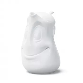 FIFTYEIGHT PRODUCTS BHS FIFTYEIGHT krūze 1200ml - Gut drauf weiß (T013101)