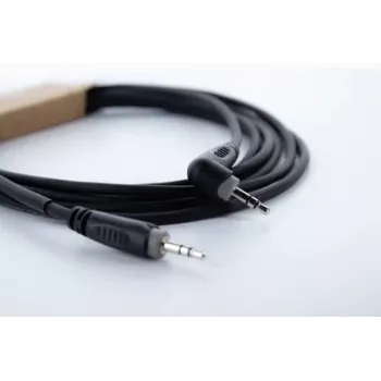 Cordial 14833 3,5 mm Jack audio kabelis, 3 m, melns PVC, savīts