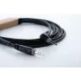 Cordial 14833 3,5 mm Jack audio kabelis, 3 m, melns PVC, savīts