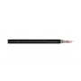 Cordial 15590 CAT 7a S/FTP Tīkla Patch Kabelis, RJ45, 2 m, Melns, PUR Apvalks