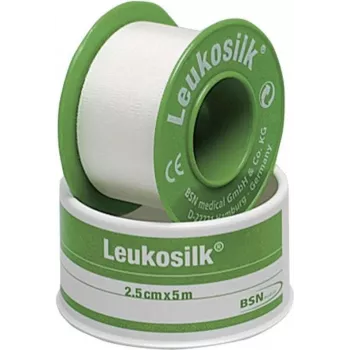 Söhngen Leukosilk fiksācijas plāksteris 5 m x 2,5 cm, balts, 1009210