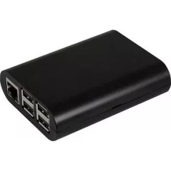Raspberry Pi 2 / Pi B+ korpuss, melns (rb-case+04b)