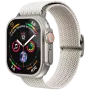 VONMÄHLEN Woven Loop Apple Watch 40/41/42mm, krēmkrāsas