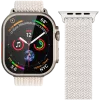 VONMÄHLEN Woven Loop Apple Watch 40/41/42mm, krēmkrāsas