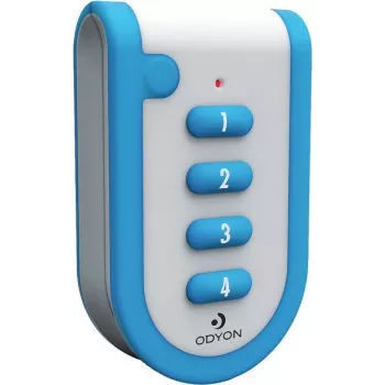 m-e modern-electronics Odyon ODYON pro HS-4 4 kanālu radio pults ar uztveršanas kontroli, 868,3 MHz, 1000 m diapazons, mainīgais kods, IP54, CR2032 baterija 56502