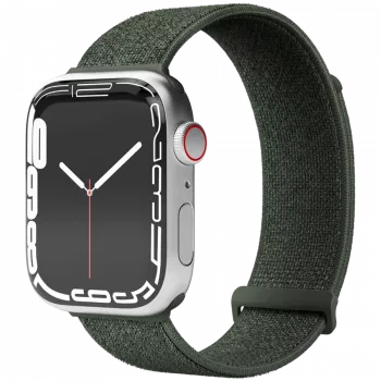 VONMÄHLEN Fitness Loop 2 pulksteņa siksniņa Apple Watch 44mm, 45mm, 49mm - olīvu