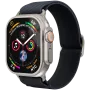VONMÄHLEN Classic Nylon Loop pulksteņa siksniņa Apple Watch 44/45/46/49mm, tumši zila, viens izmērs