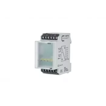 METZ CONNECT ADU-C12C12 Analog-Digitalais pārveidotājs, 2 kanālu, RS485 Modbus RTU, DIN sliedes 11043513