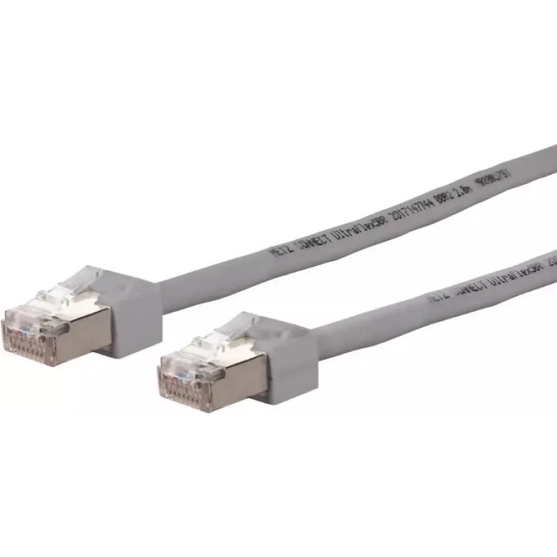METZ CONNECT 13084U1033-E Cat6 S/FTP tīkla kabelis, 1 m, pelēks