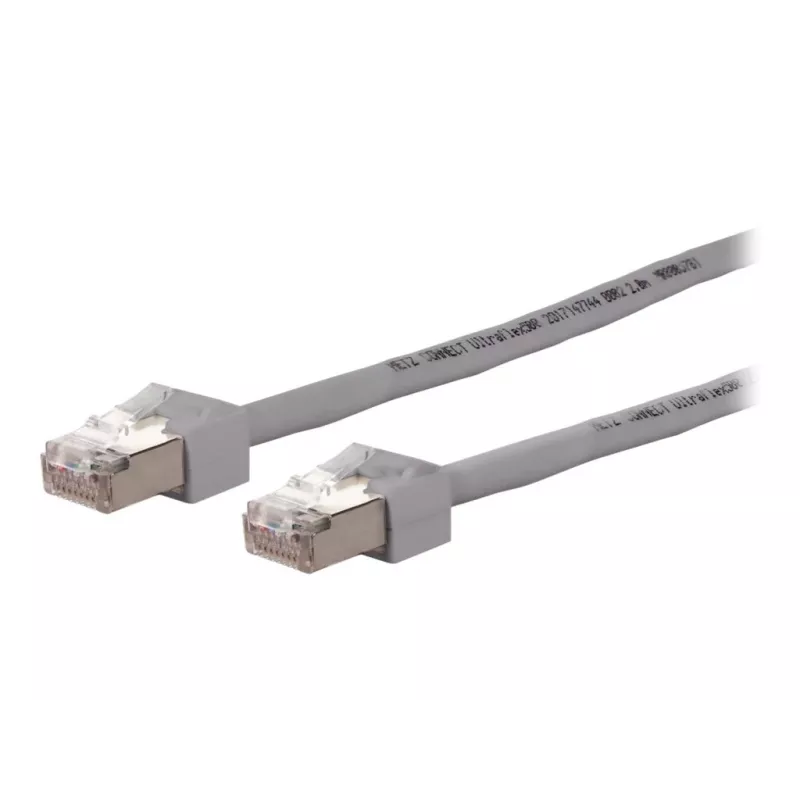 METZ CONNECT 13084U1033-E Cat6 S/FTP tīkla kabelis, 1 m, pelēks