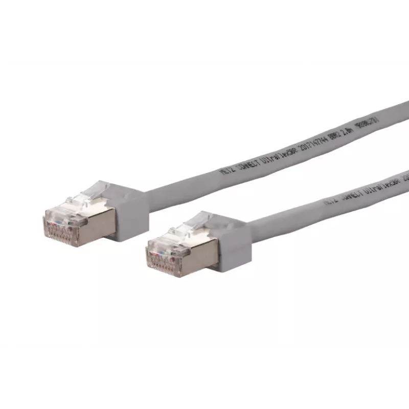 METZ CONNECT 13084U1033-E Cat6 S/FTP tīkla kabelis, 1 m, pelēks