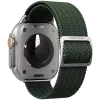 VONMÄHLEN Woven Loop Apple Watch 44/45/46/49mm, olīvu