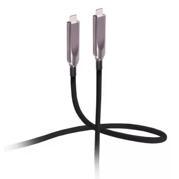Flexline USB-C hibrīdais kabelis 3.2 Gen 2 8K 10Gbps 60W PD TPU 7,5m (FL31-44061)