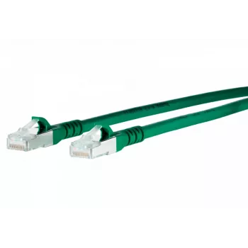 METZ CONNECT 1308450355-E Cat6a S/FTP tīkla kabelis, 0,3 m, zaļš