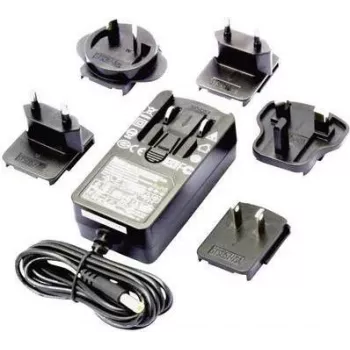 Dehner SYS 1541-2412-W2E 12V 2A fiksēta sprieguma barošanas adapteris, 24W, 5.5x2.1mm DC kontaktdakša, Level VI